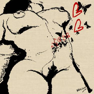 Print of Erotic Digital by Paulo Wenceslau