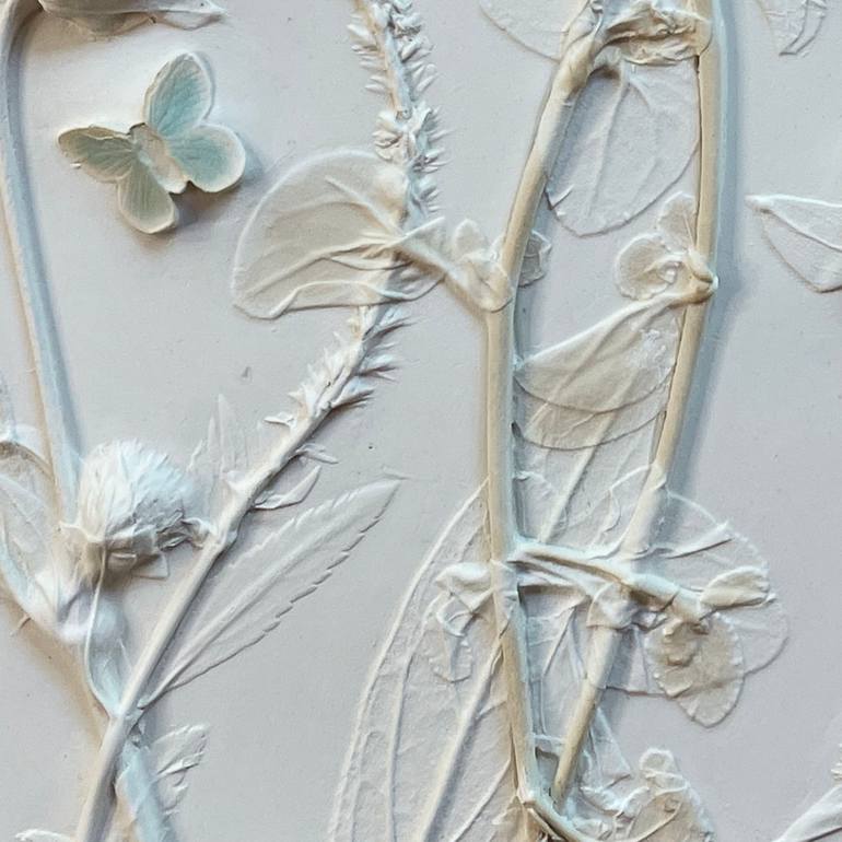 Original Minimalism Nature Mixed Media by Ruth Welter