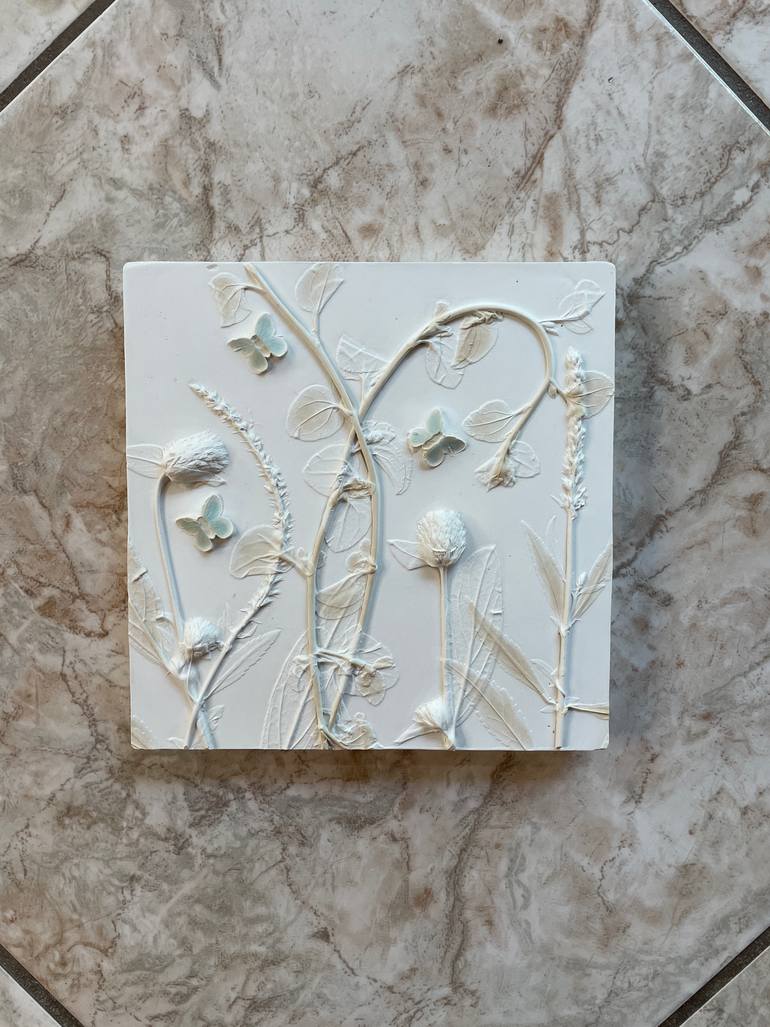 Original Minimalism Nature Mixed Media by Ruth Welter