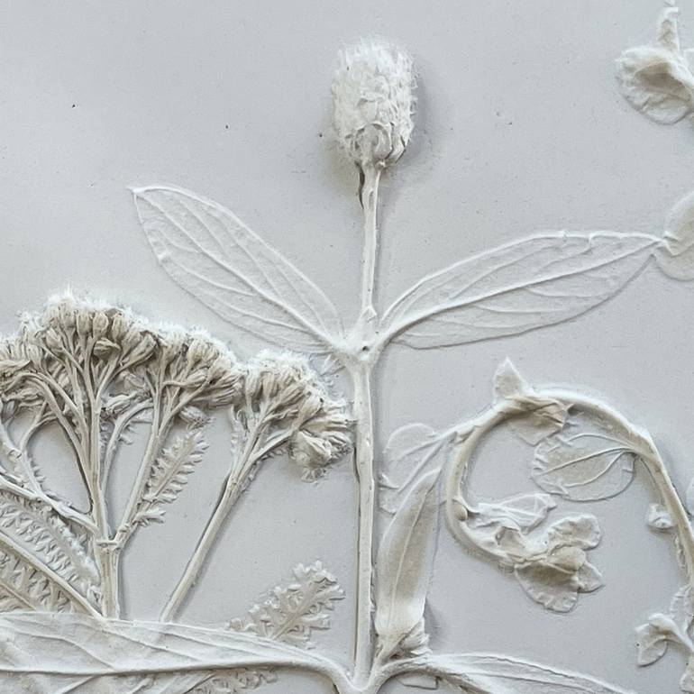 Original Fine Art Floral Sculpture by Ruth Welter