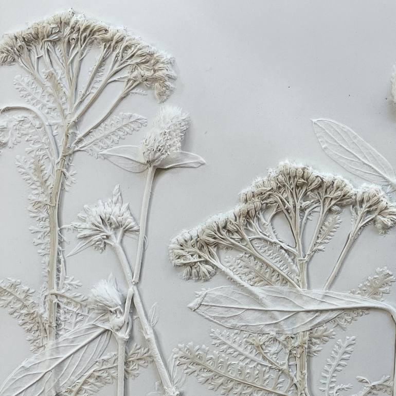 Original Fine Art Floral Sculpture by Ruth Welter
