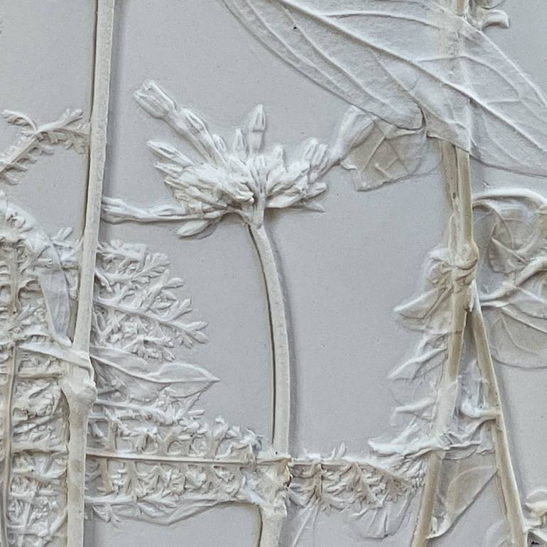 Original Fine Art Floral Sculpture by Ruth Welter