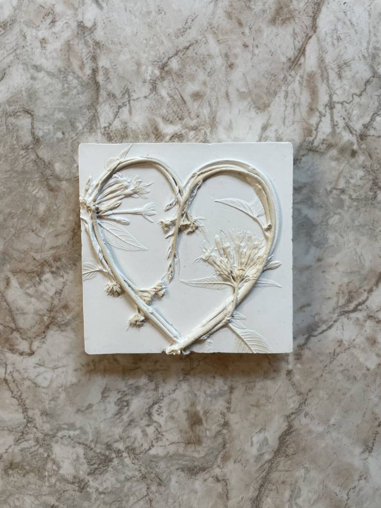 Original Fine Art Love Sculpture by Ruth Welter