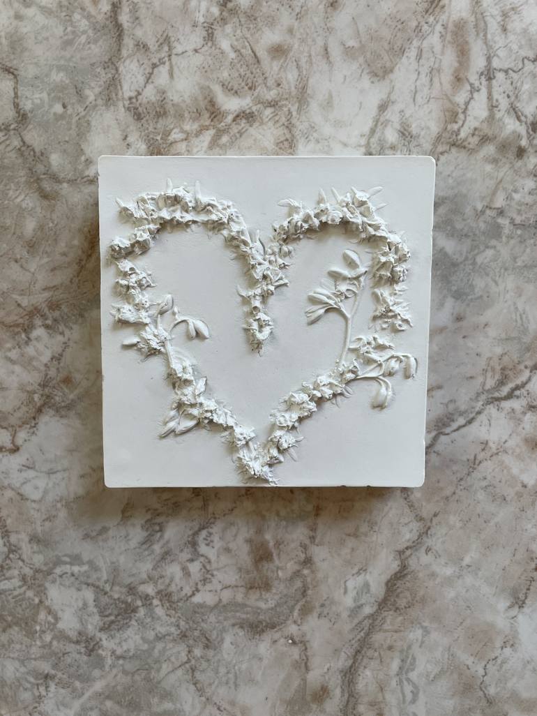 Original Fine Art Love Sculpture by Ruth Welter