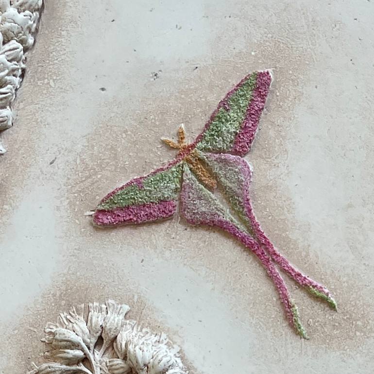 Original Minimalism Botanic Sculpture by Ruth Welter