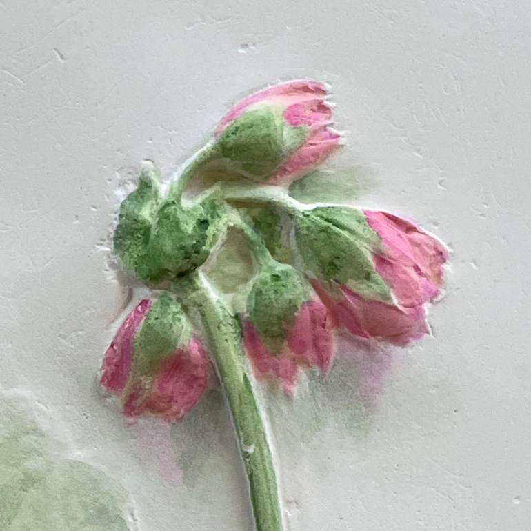 Original Realism Floral Sculpture by Ruth Welter