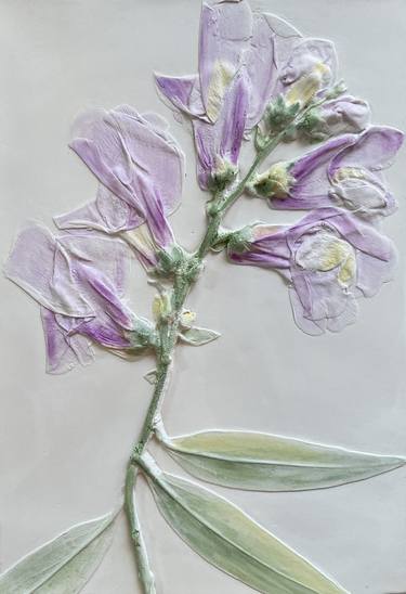 Original Fine Art Floral Sculpture by Ruth Welter