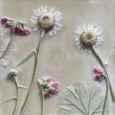 Daisies & Geraniums Botanical Wall Art thumb