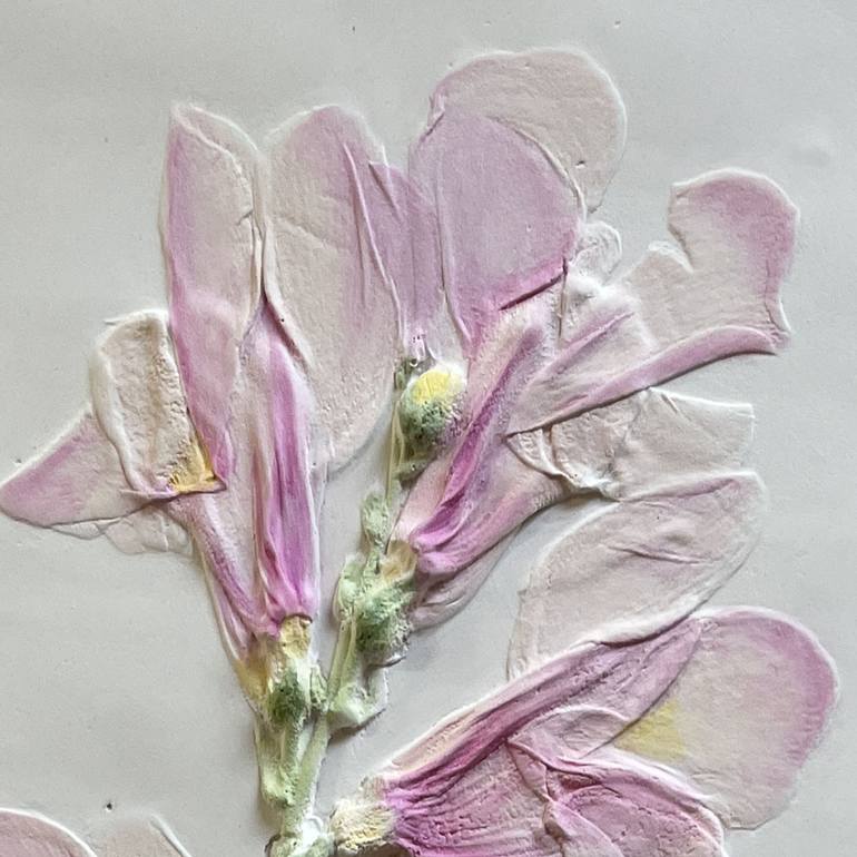 Original Fine Art Floral Sculpture by Ruth Welter