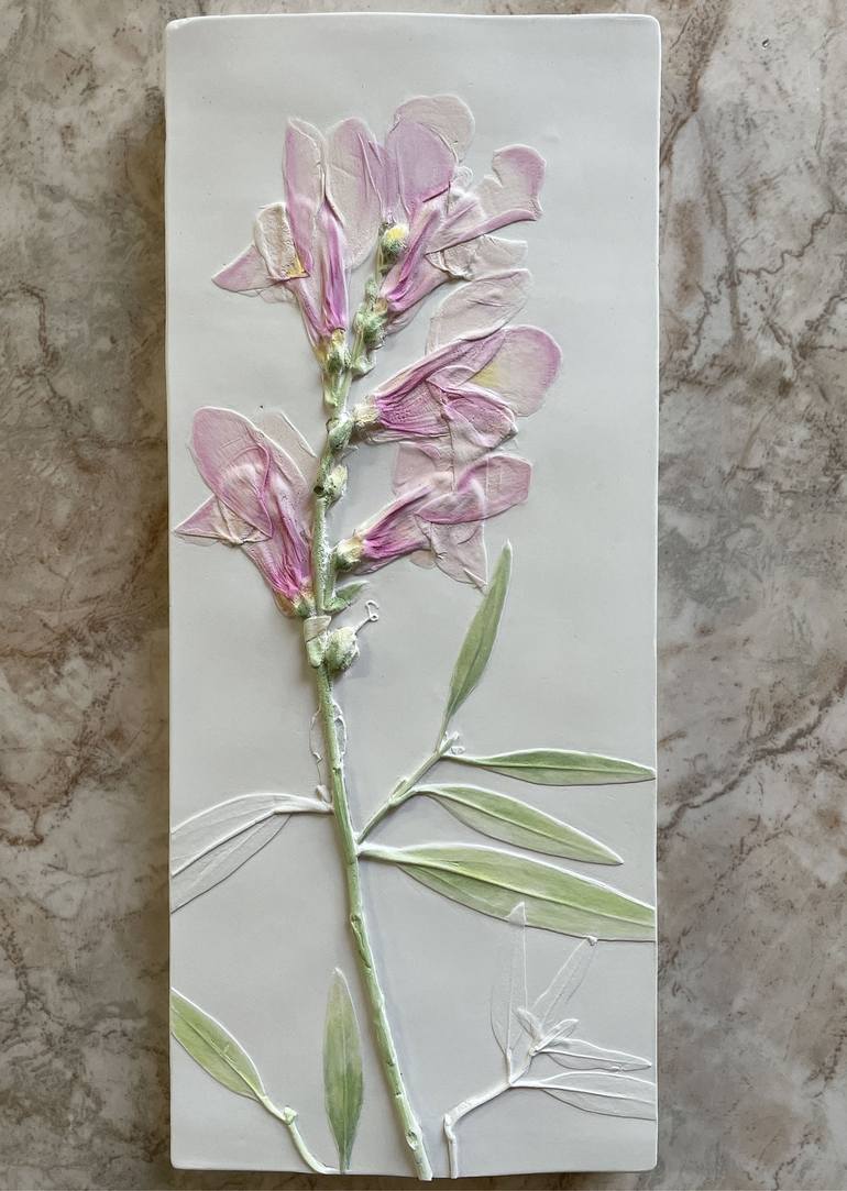 Original Fine Art Floral Sculpture by Ruth Welter