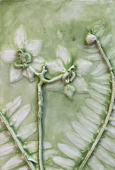 Original Fine Art Botanic Sculpture by Ruth Welter