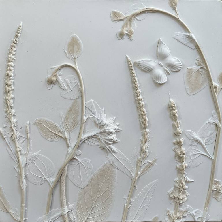 Garden Flower Ceramic Tile Wall Art - Print