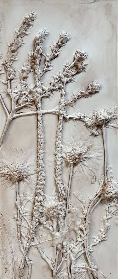 Garden Blooms Plaster Wall Decor thumb