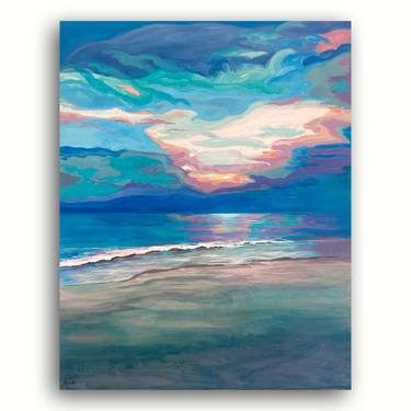 Original Impressionism Beach Paintings by Marita Gentry