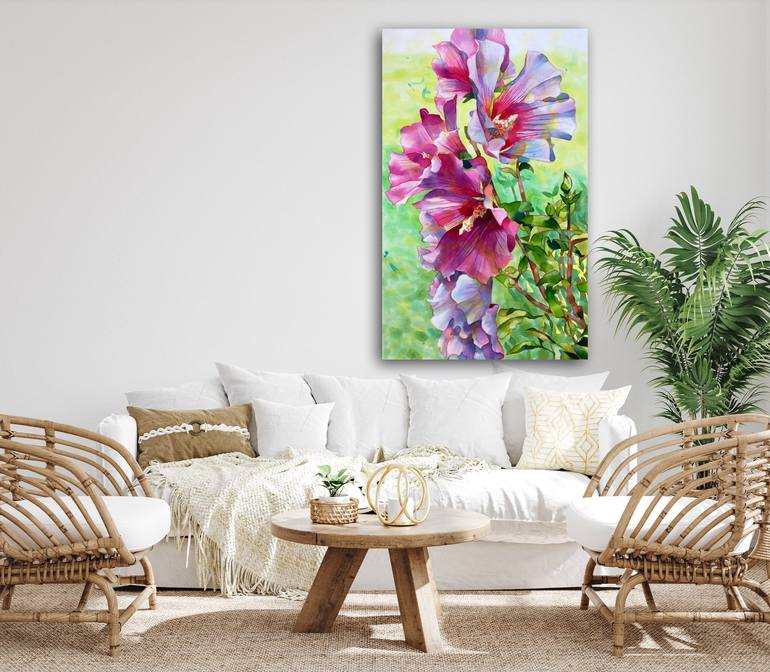 Original Floral Painting by Marita Gentry