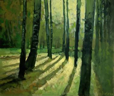Original Impressionism Landscape Paintings by Zsolt Maticska
