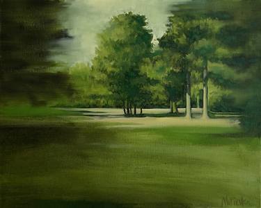 Print of Landscape Paintings by Zsolt Maticska