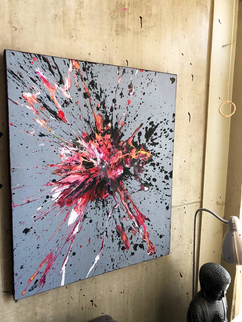 Original Abstract Painting by Chris Crewe