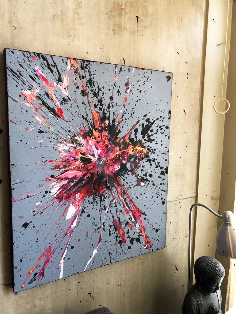 Original Conceptual Abstract Painting by Chris Crewe