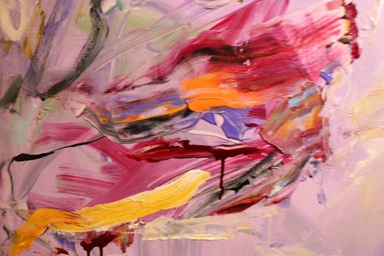 Original Contemporary Abstract Painting by Heun Oak Kim