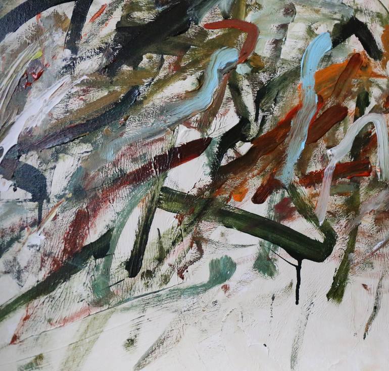 Original Contemporary Abstract Painting by Heun Oak Kim