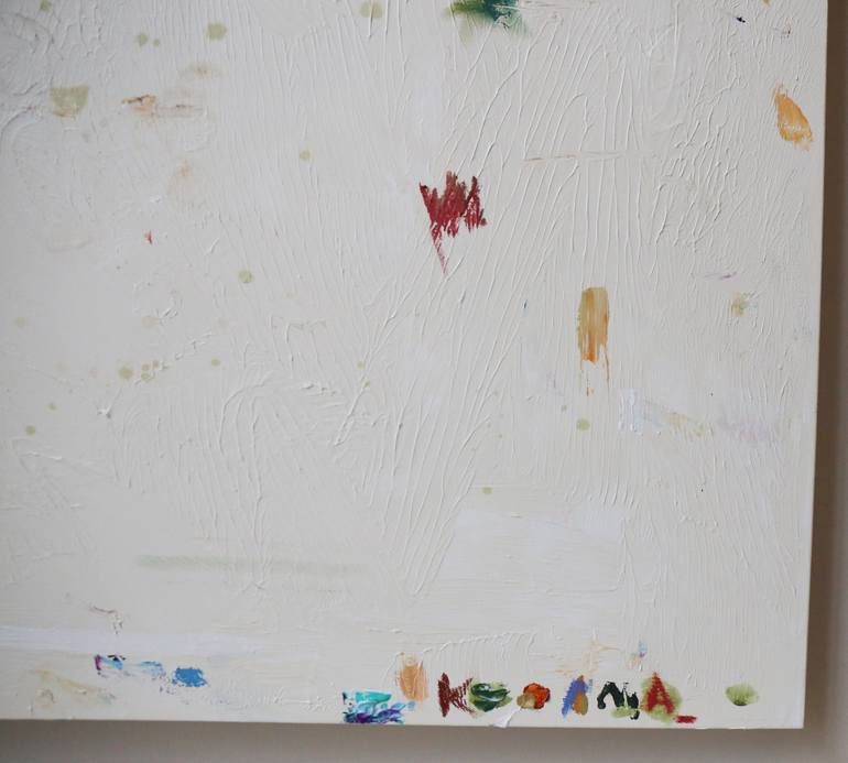 Original Illustration Abstract Painting by Heun Oak Kim