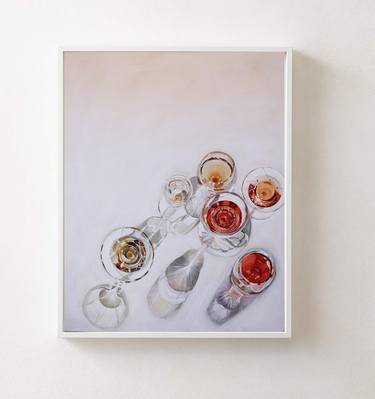 Original Contemporary Food & Drink Paintings by Heun Oak Kim