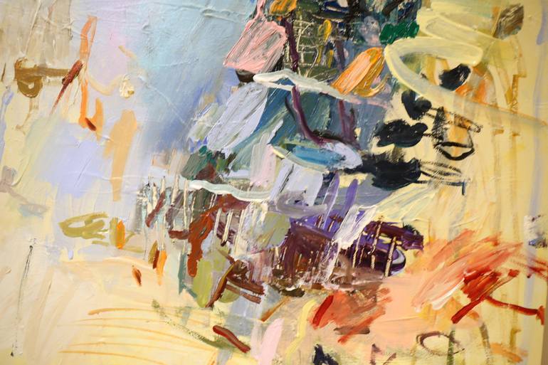 Original Illustration Abstract Painting by Heun Oak Kim