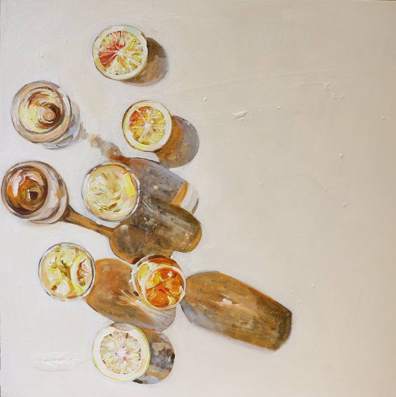 Original Contemporary Food & Drink Painting by Heun Oak Kim