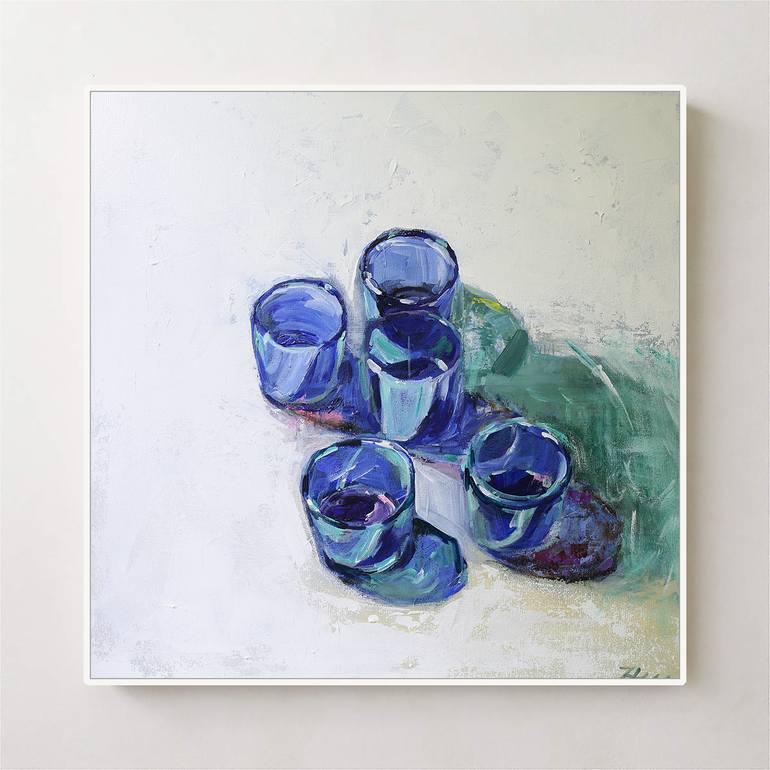 Original Contemporary Food & Drink Painting by Heun Oak Kim