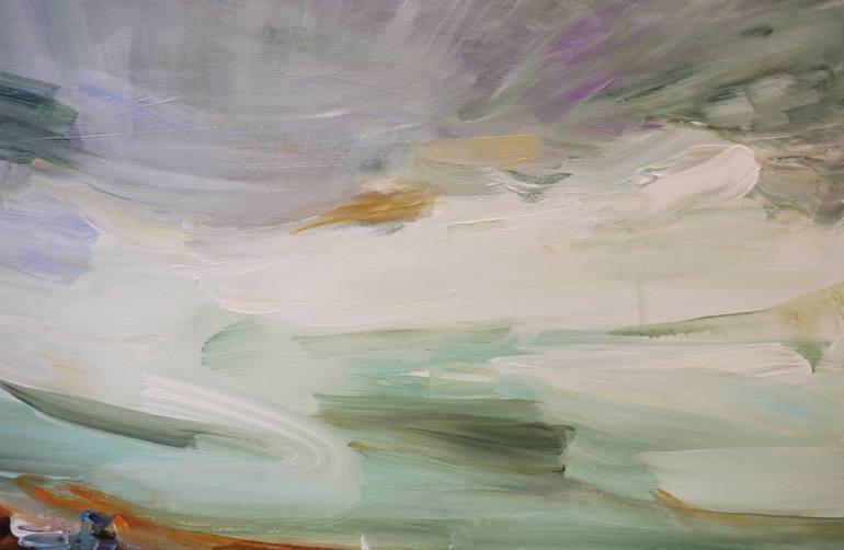 Original Illustration Abstract Painting by Heun Oak Kim