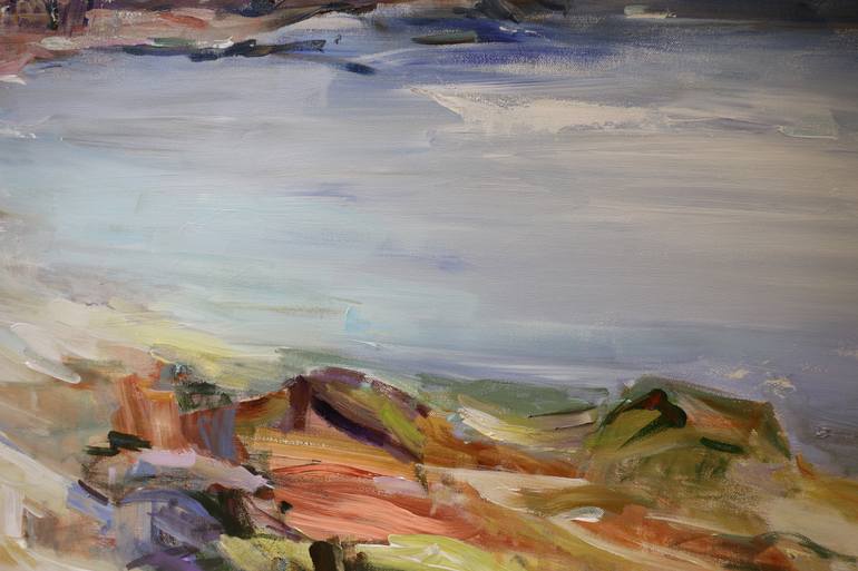 Original Illustration Abstract Painting by Heun Oak Kim