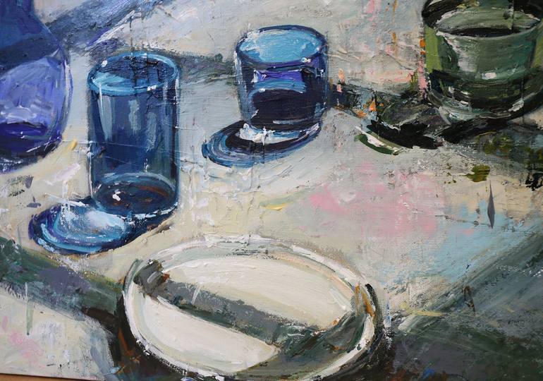 Original Contemporary Still Life Painting by Heun Oak Kim