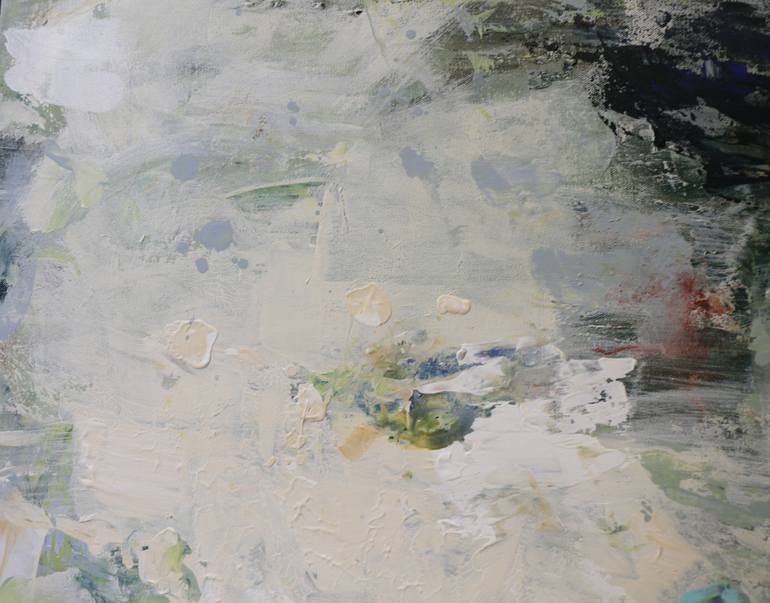 Original Abstract Expressionism Abstract Painting by Heun Oak Kim