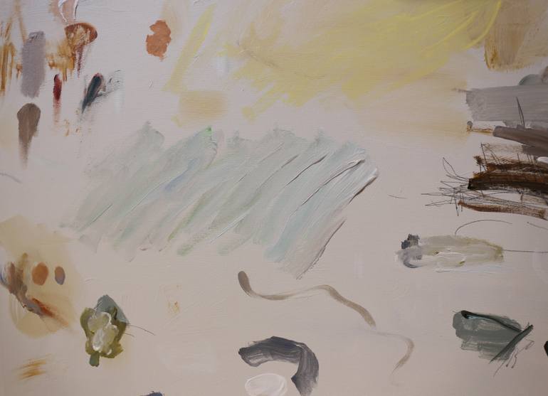 Original Contemporary Abstract Painting by Heun Oak Kim