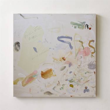 Original Minimalism Abstract Paintings by Heun Oak Kim