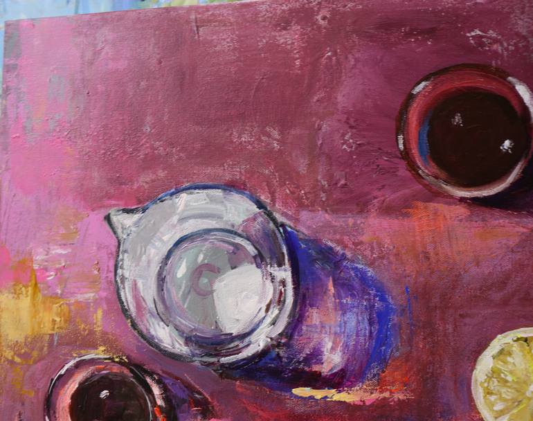 Original Contemporary Food & Drink Painting by Heun Oak Kim
