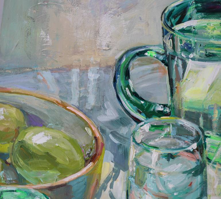 Original Contemporary Still Life Painting by Heun Oak Kim