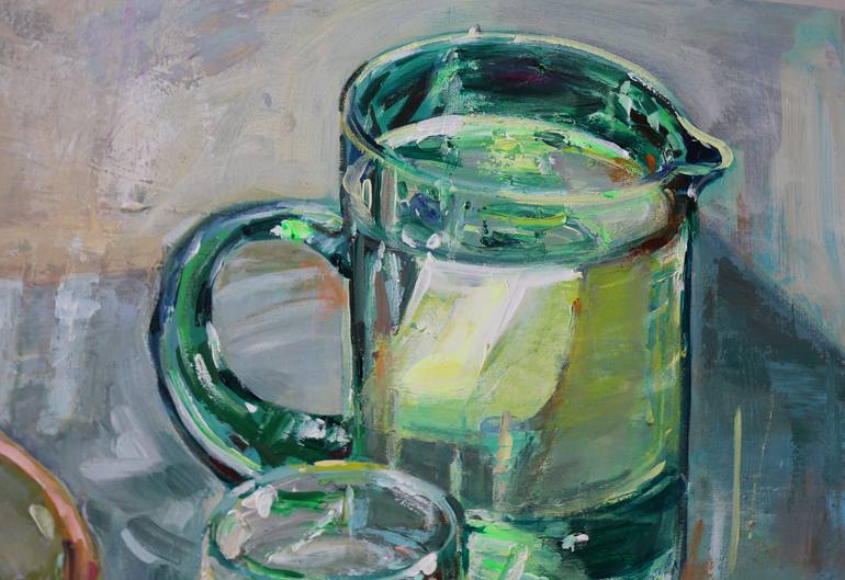 Original Contemporary Still Life Painting by Heun Oak Kim