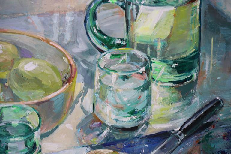 Original Contemporary Still Life Painting by Heun Oak Kim