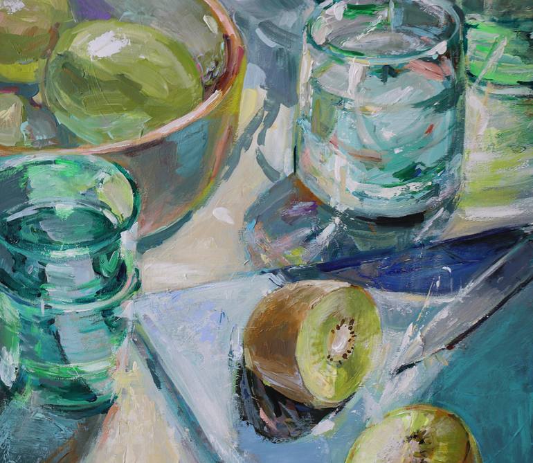 Original Contemporary Still Life Painting by Heun Oak Kim