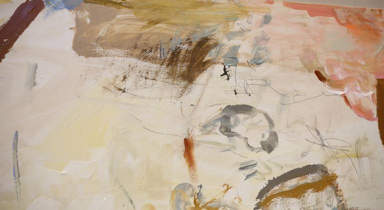 Original Contemporary Abstract Painting by Heun Oak Kim