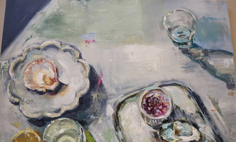 Original Contemporary Still Life Painting by Heun Oak Kim