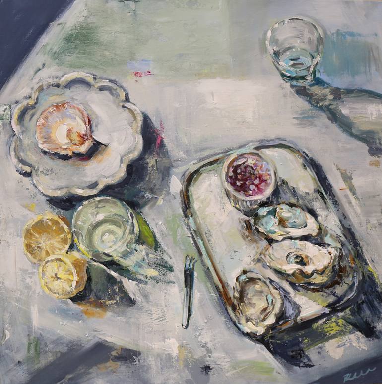 Original Contemporary Still Life Painting by Heun Oak Kim