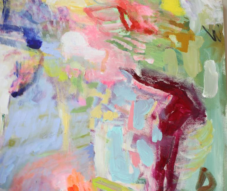 Original Illustration Abstract Painting by Heun Oak Kim