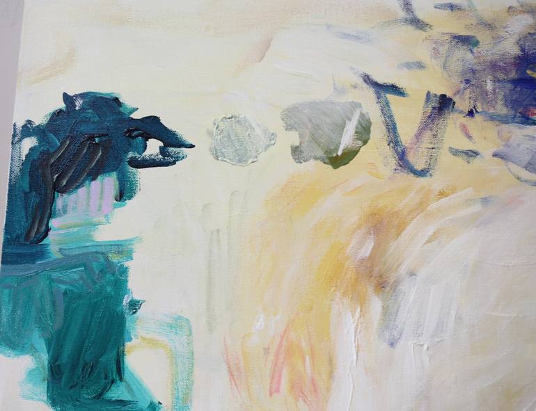 Original Illustration Abstract Painting by Heun Oak Kim