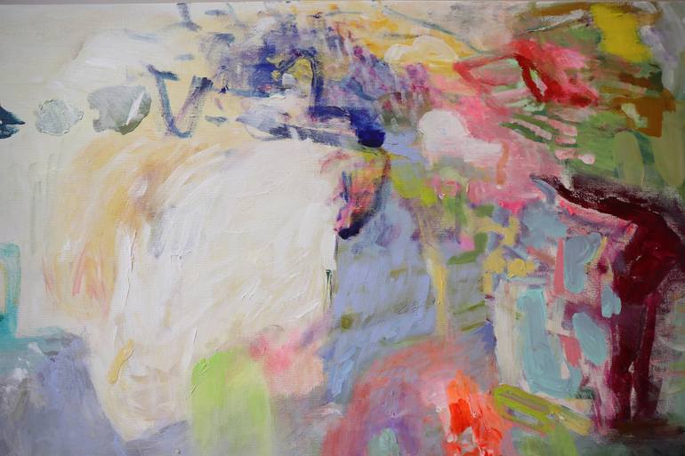 Original Illustration Abstract Painting by Heun Oak Kim