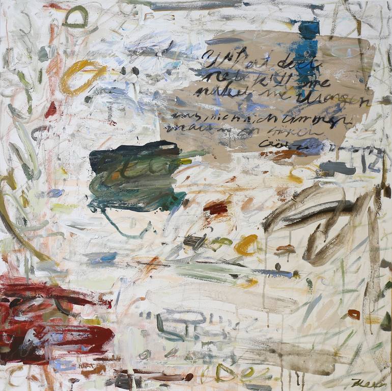 Original Contemporary Abstract Painting by Heun Oak Kim