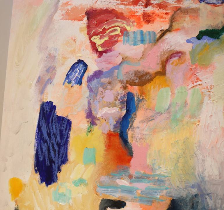 Original Contemporary Abstract Painting by Heun Oak Kim