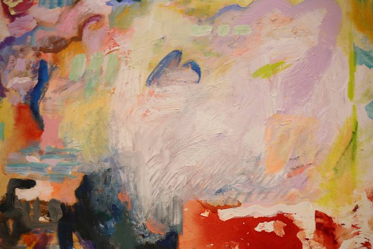 Original Contemporary Abstract Painting by Heun Oak Kim